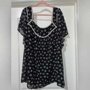 Plus size women’s blouse